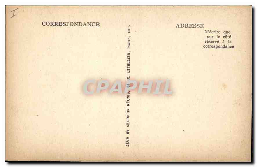CPA Bourges Hotel Lallemant Porte fenetre — Rückseite