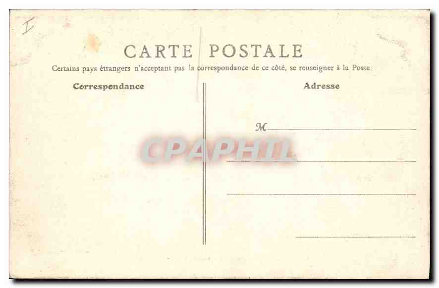 CPA Bourges Les Cinq Portails de la Cathedrale — Rückseite