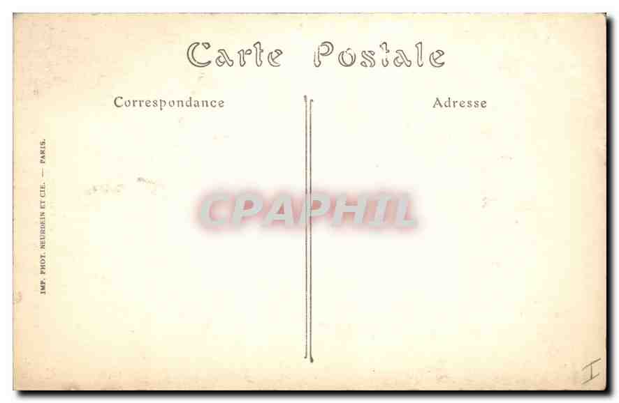 CPA Bourges Le Marteau de la Porte du Palais Jacques Coeur — Rückseite
