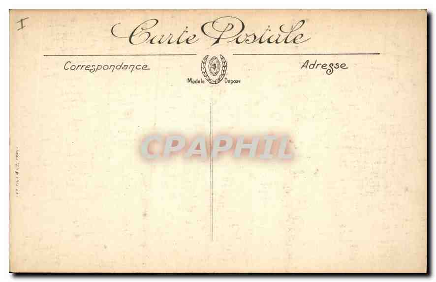 CPA Bourges La Cathedrale Le Christ du Porche Central — Rückseite