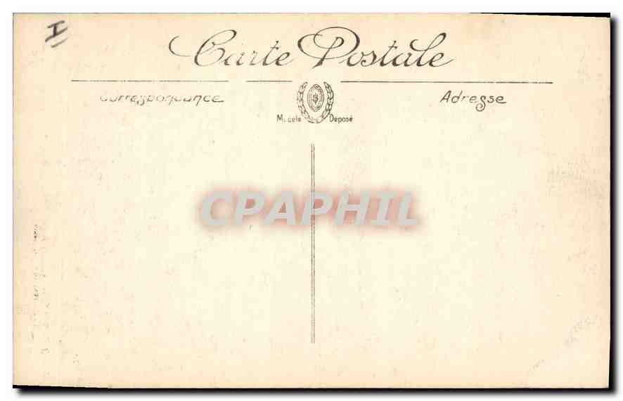 CPA Bourges Ensemble du Porche Central de la Cathedrale — Rückseite