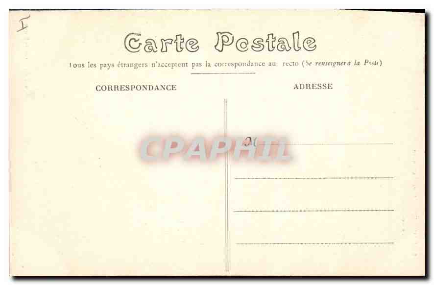 Bourges — Hôtel Lallemand, La Tourrelle — Édition des Dames de France — Verso