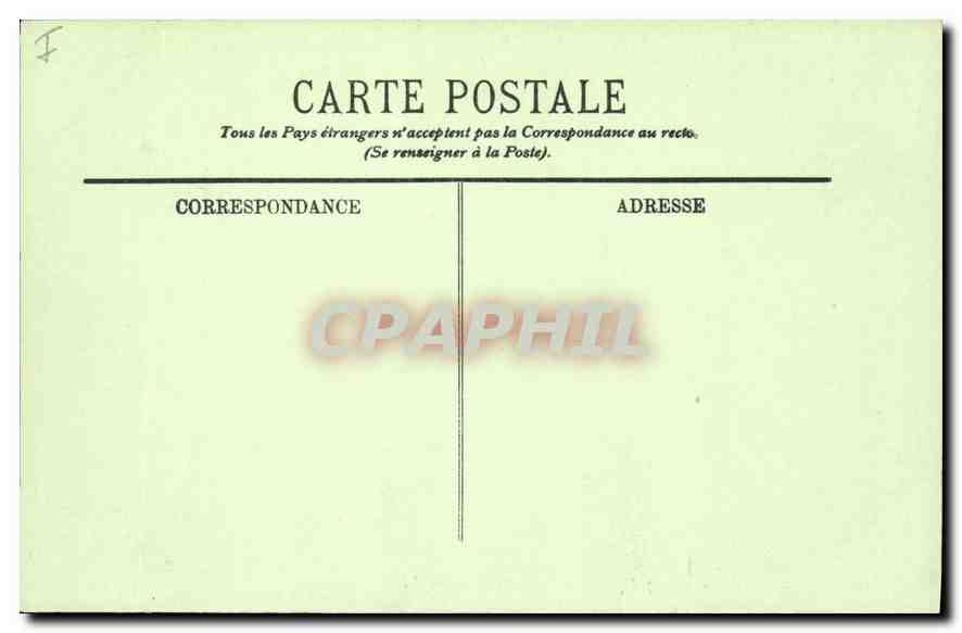 CPA Bourges Les Cinq Portails de la Cathedrale — Verso