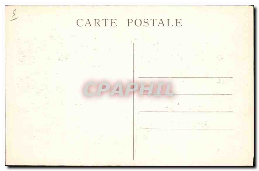 CPA Abbaye Cistercienne La Trappe de Chambaran (Isere) Le petit etang — Rückseite