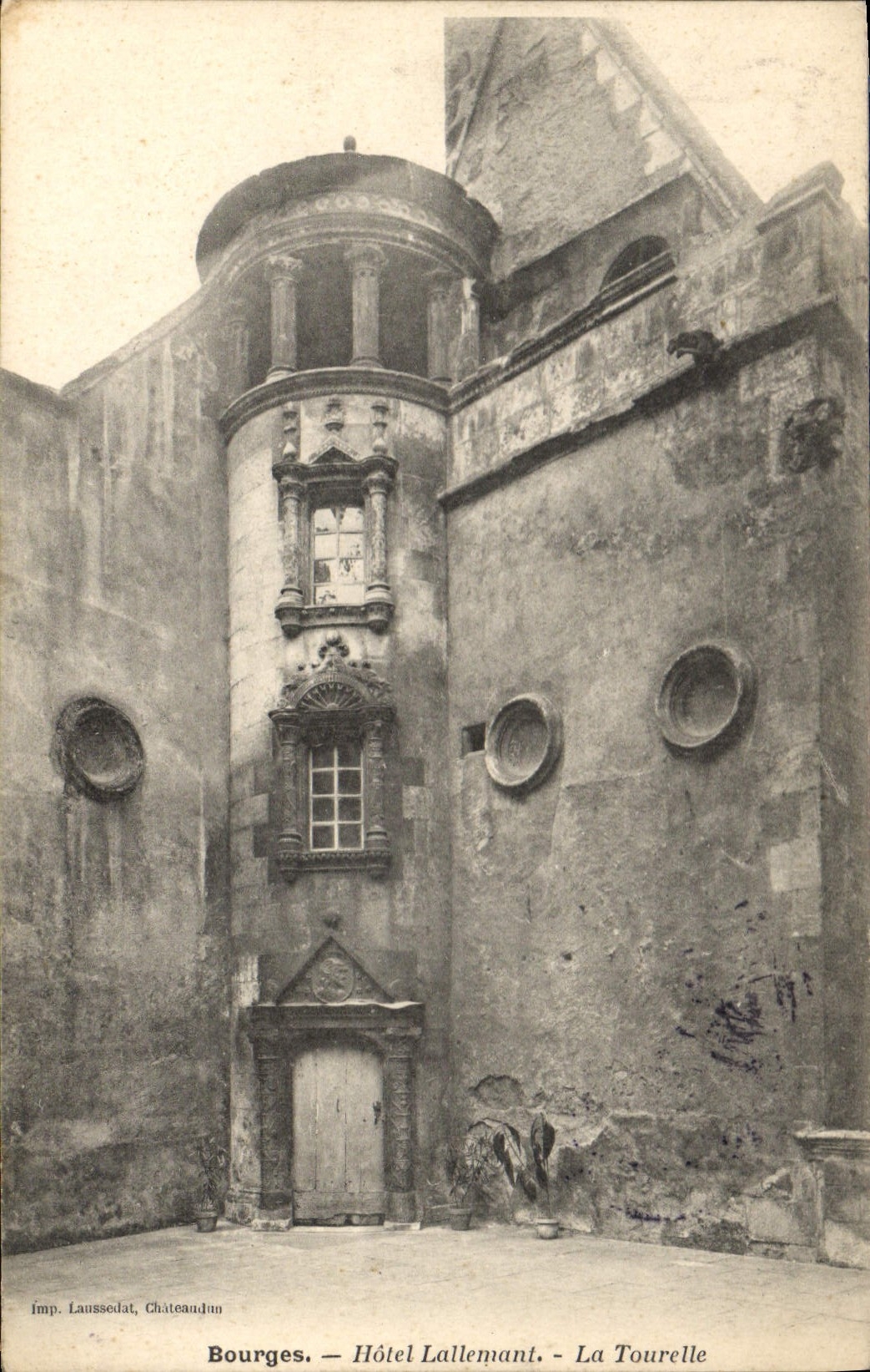 CPA Bourges Hotel Lallemant La Tourelle