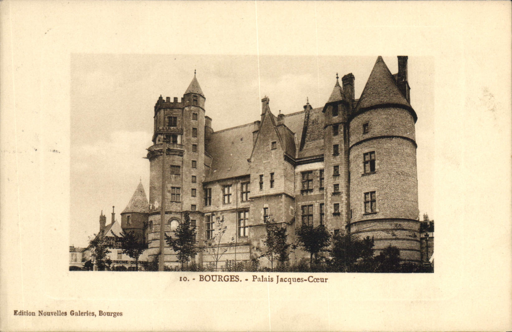 CPA Bourges Palais Jacques Coeur