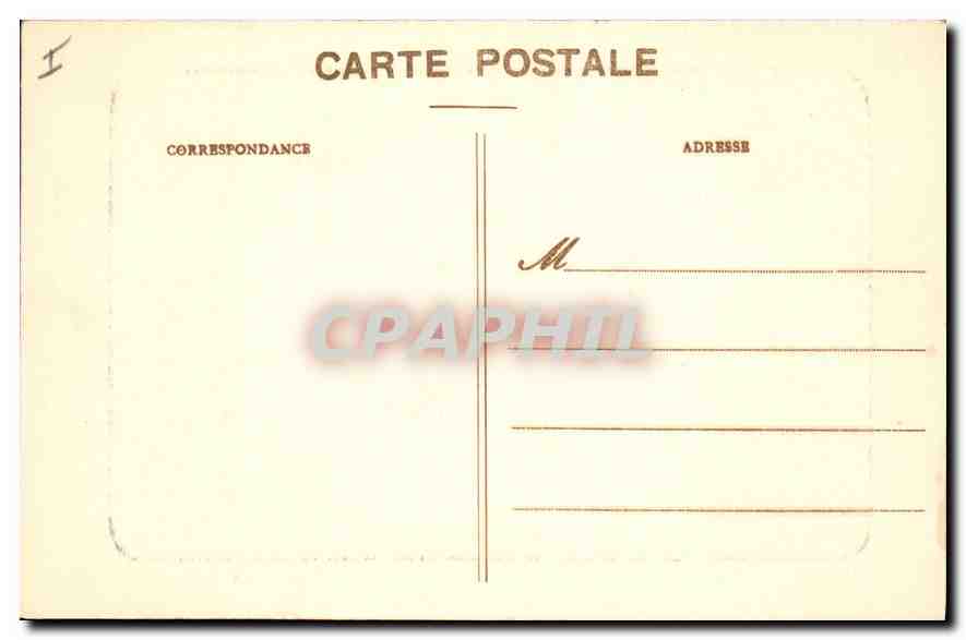 CPA Bourges Palais Jacques Coeur — Rückseite