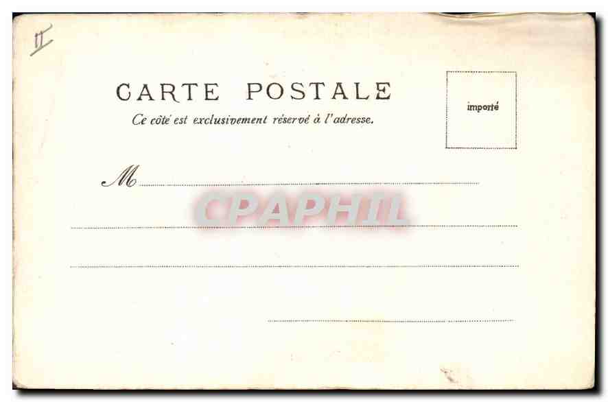 CPA Rouen Le Pont Boieldieu — Verso