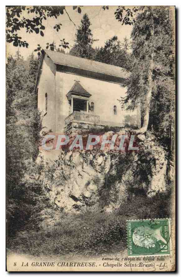 La Grande Chartreuse — Chapelle Saint-Bruno — Édition de l'Hôtel du Grand Som, n°8