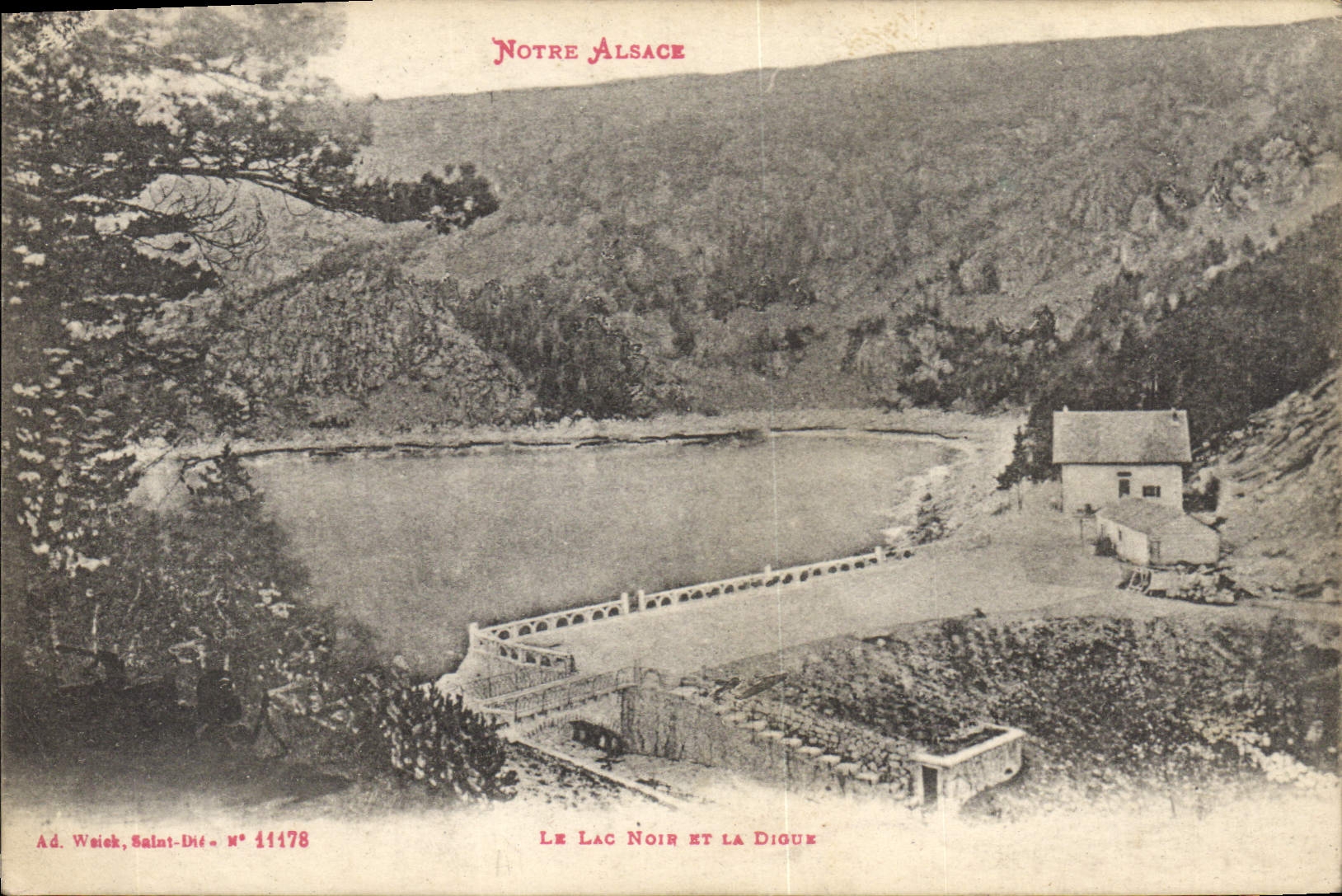 CPA Alsace Le Lac Noir et La Dioux