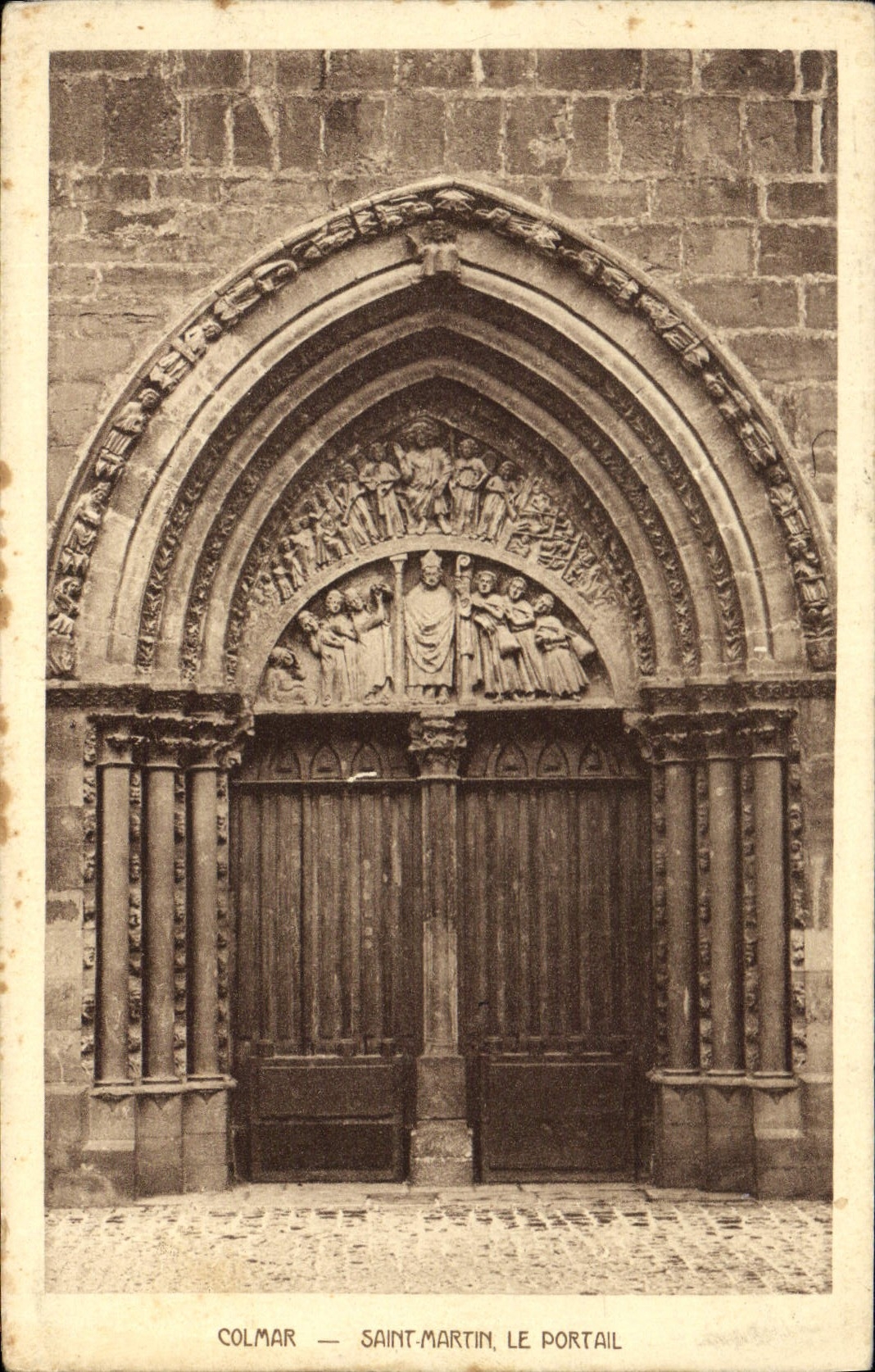 CPA Colmar Saint Martin Le Portail