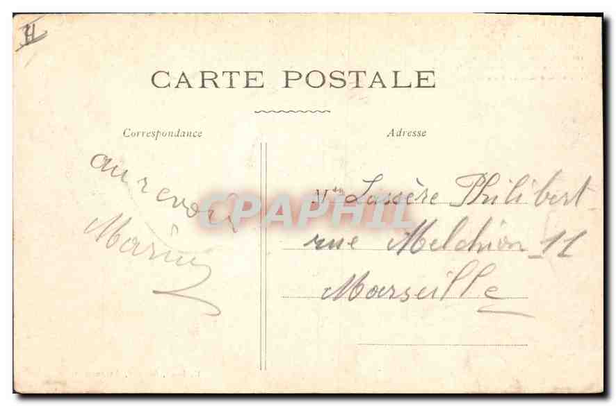 CPA Villeneuve les Avignon Fort St Andre — Verso