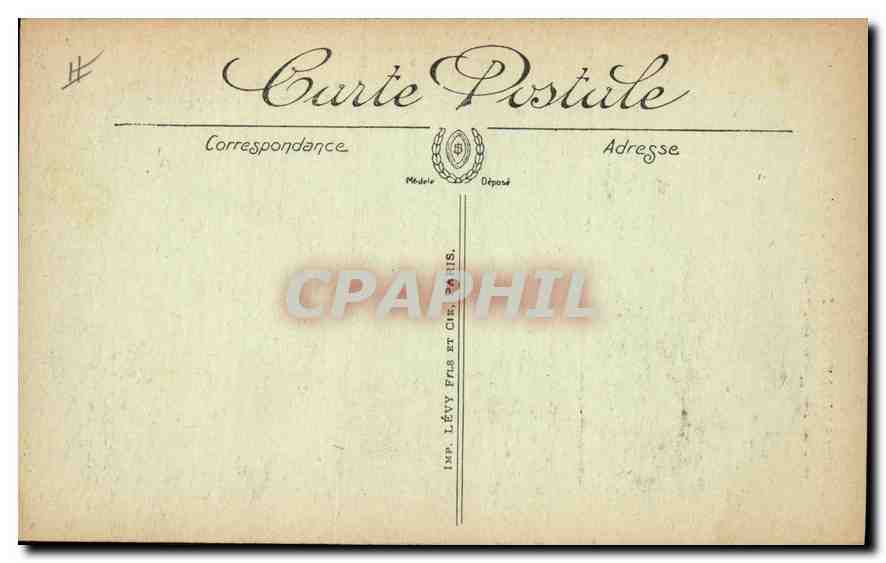 CPA Villeneuve les Avignon Les Bords du Rhone et Tour Philippe le Bel — Verso
