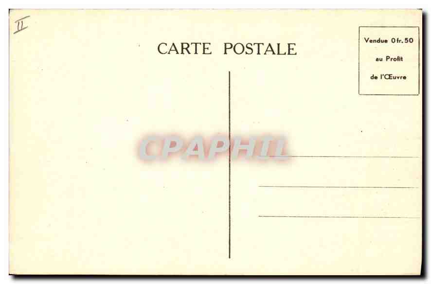 CPA Villeneuve les Avignon (Gard) La nouvelle eglise de Candau Bellevue — Verso
