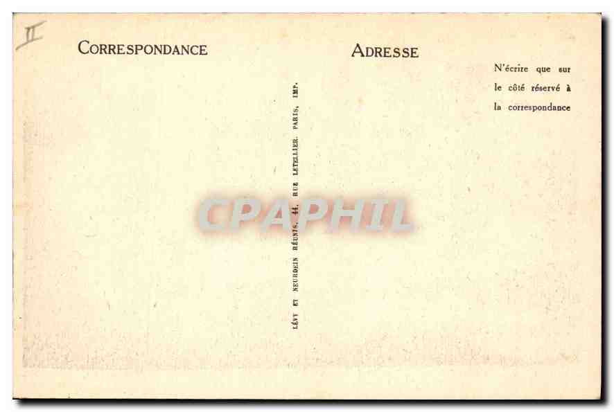 CPA Villeneuve les Avignon La Tour de Philippe le Bel — Verso