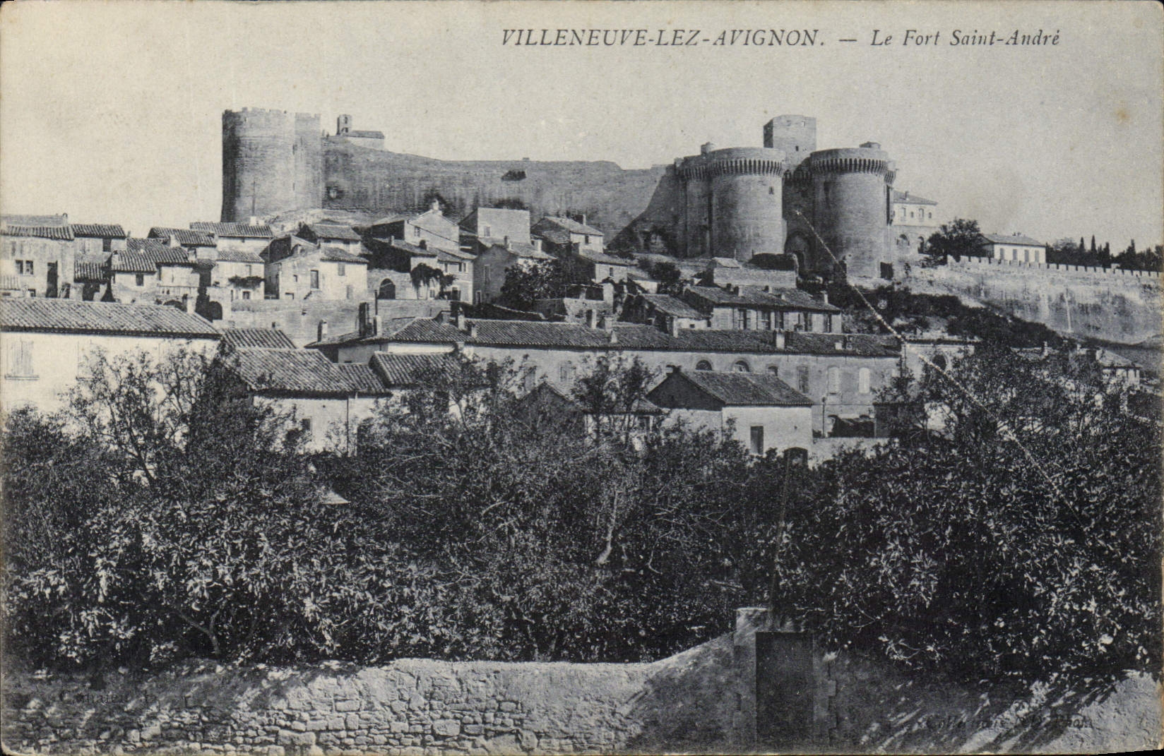 CPA Villeneuve les Avignon Le Fort Saint Andre