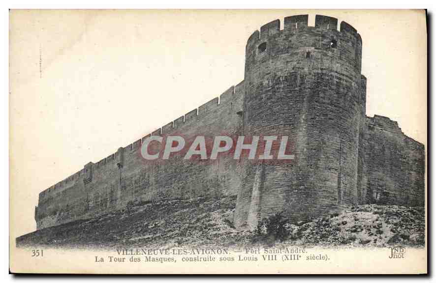 CPA Villeneuve les Avignon Fort Saint Andre