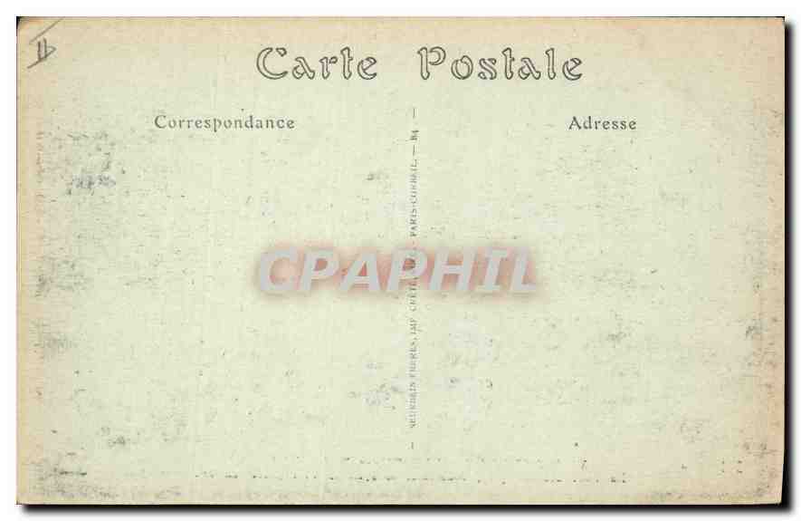 CPA Villeneuve les Avignon Fort Saint Andre — Verso