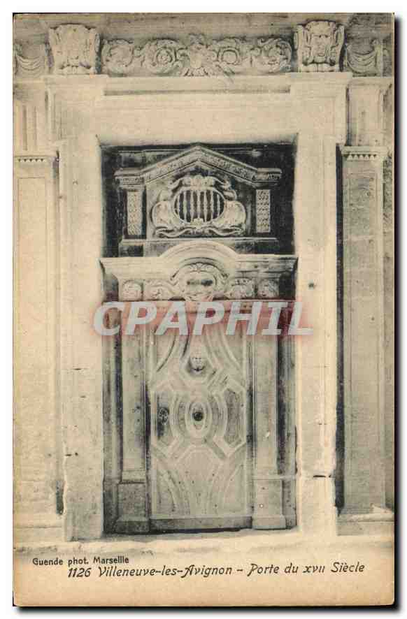 CPA Villeneuve les Avignon Porte du XVII Siecle