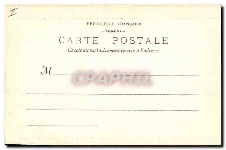 CPA Villeneuve les Avignon Le Haul des Tours du Fort St Andre — Verso