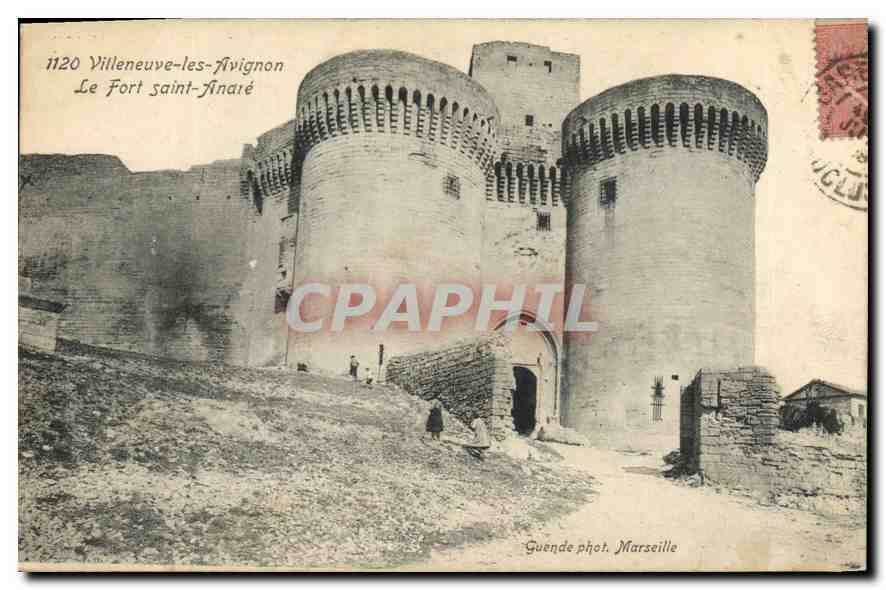 CPA Villeneuve les Avignon Le Fort Saint Andre