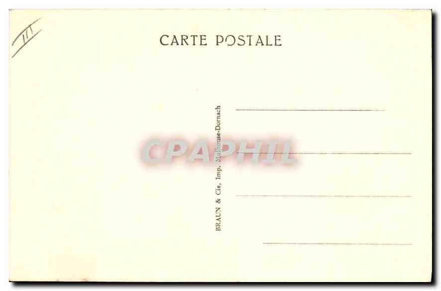 CPA Villeneuve les Avignon Restaurant Pension du Midi — Verso