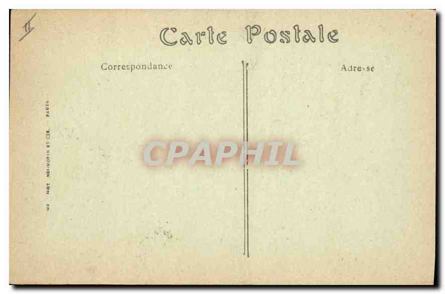 CPA Villeneuve les Avignon Fort Saint Andre une Breche — Verso