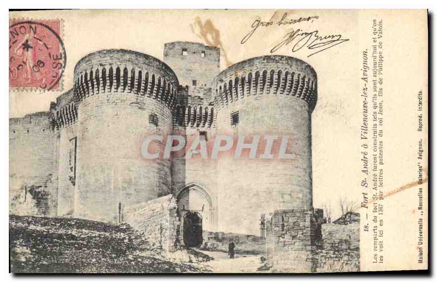 CPA Villeneuve les Avignon Fort Saint Andre