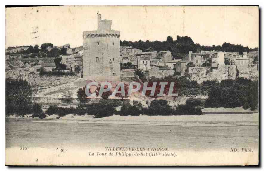 CPA Villeneuve les Avignon La Tour de Philippe le Bel (XIV siecle)