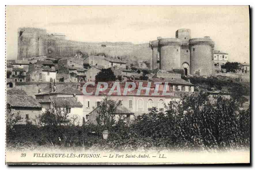 CPA Villeneuve les Avignon Le Fort Saint Andre