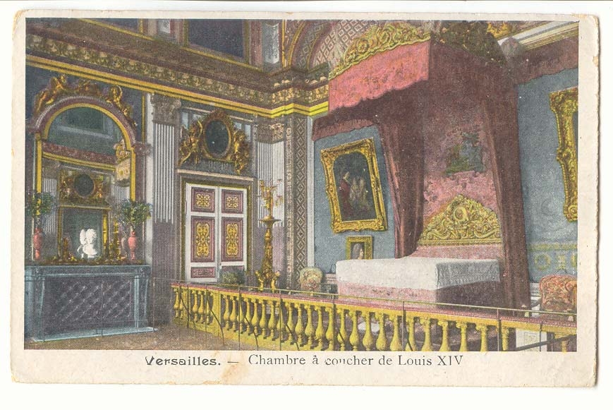 Versailles — Chambre à coucher de Louis XIV