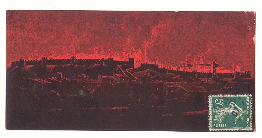 Vue de la cité fortifiée — édition anonyme