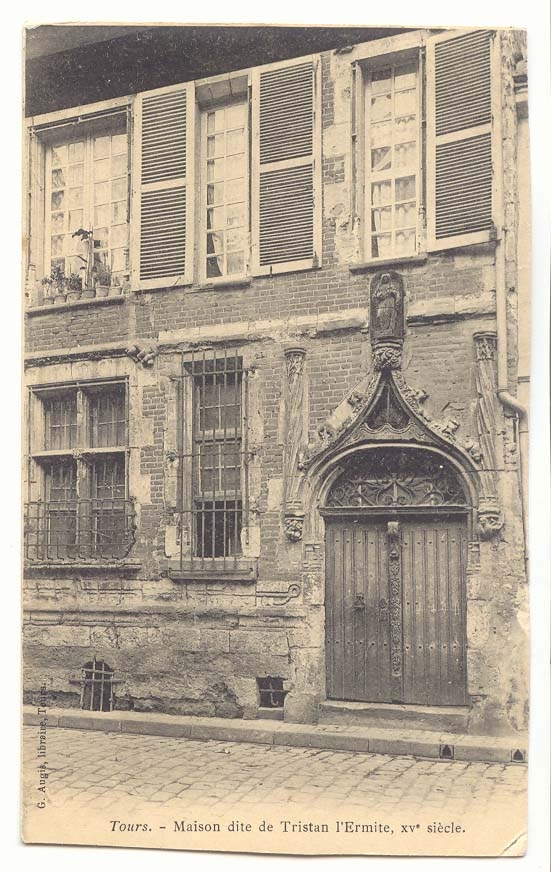 Tours CPA Maison dite de Tristan l'ermite 15eme