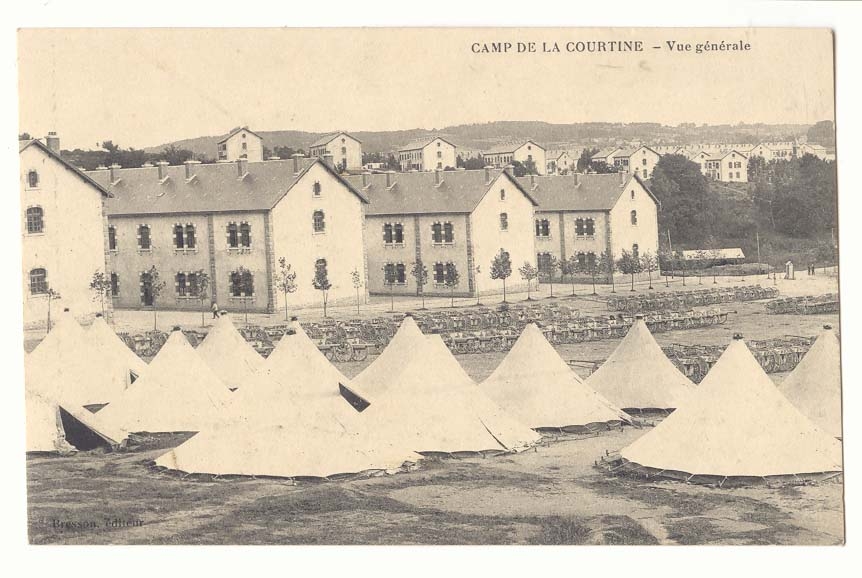 Camp de La Courtine — Vue générale — Bresson, éditeur