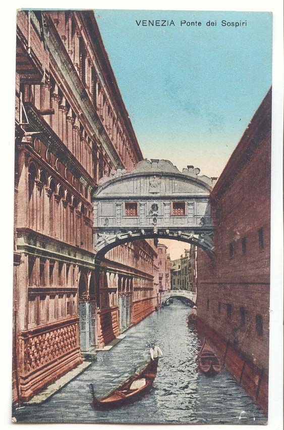 Italie Venezia CPA Ponte dei Sospiri (venise)