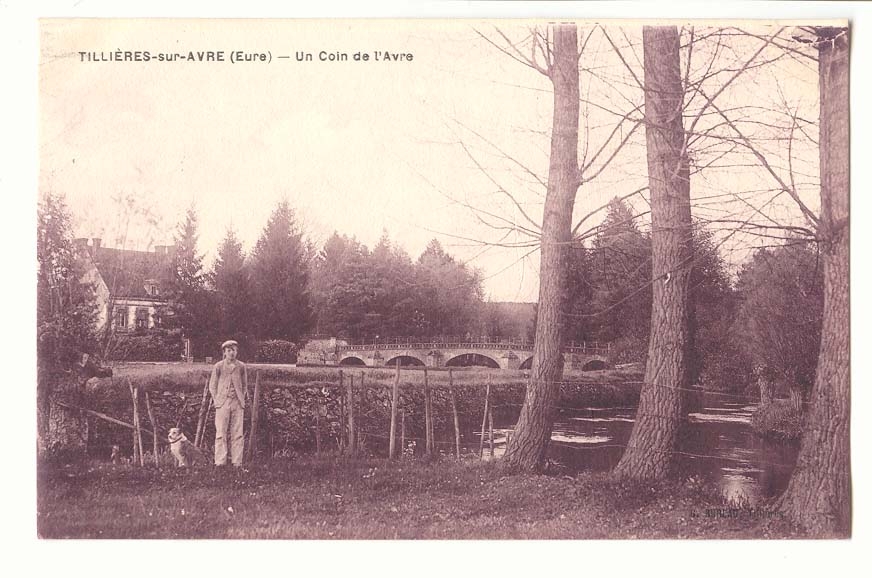 TILLIÈRES-sur-AVRE (Eure) — Un Coin de l'Avre