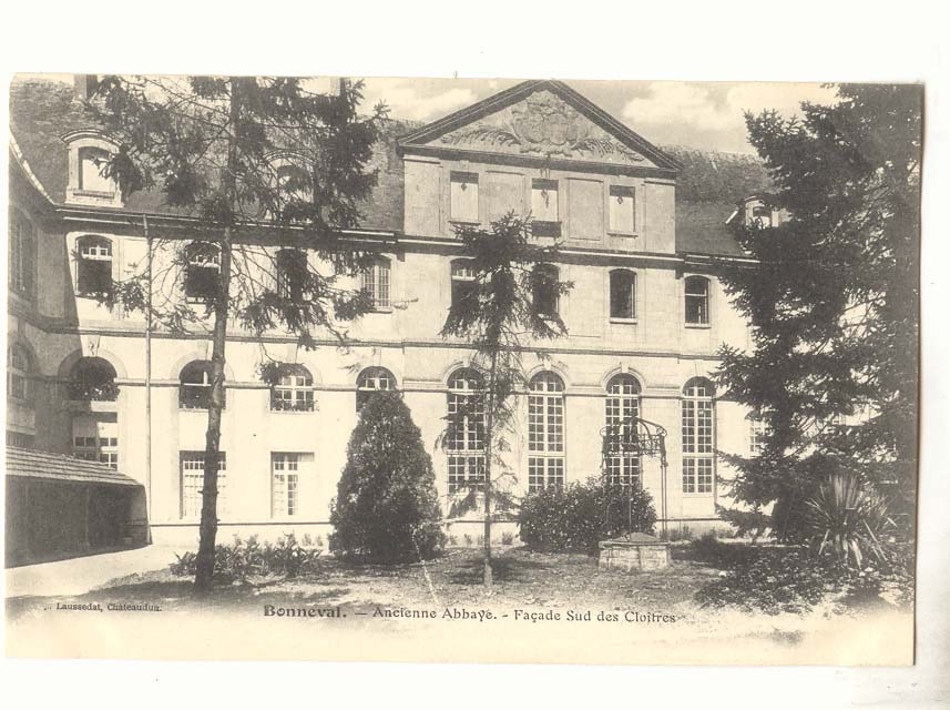 Bonneval CPA Ancienne abbaye Facade Sud des cloitres