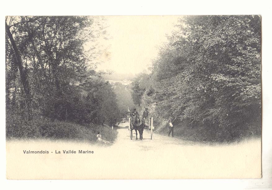 Valmondois CPA La vallee Marine