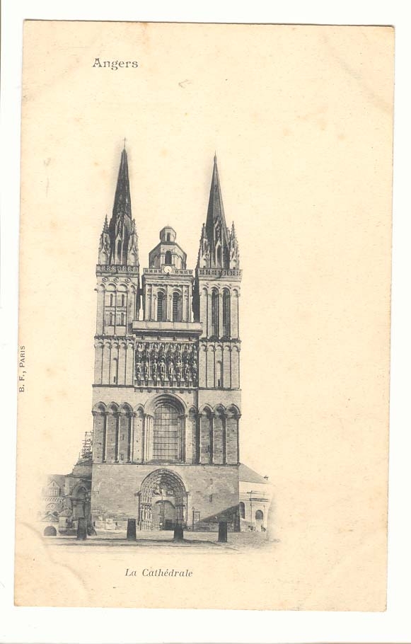 Angers CPA La cathedrale