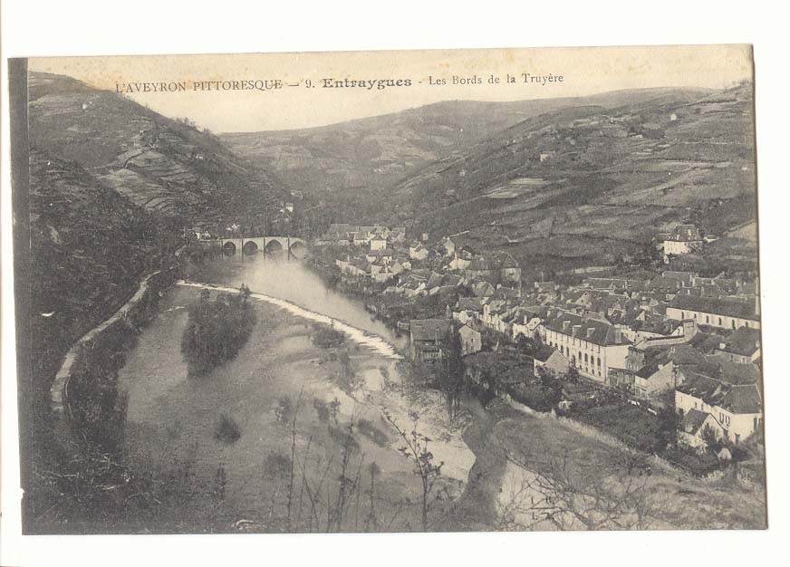 Entraygues — Les Bords de la Truyère — L'Aveyron Pittoresque, n°9