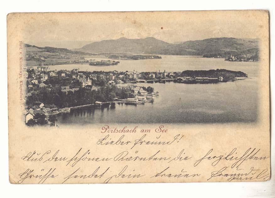 Autriche CPA Portschach am See