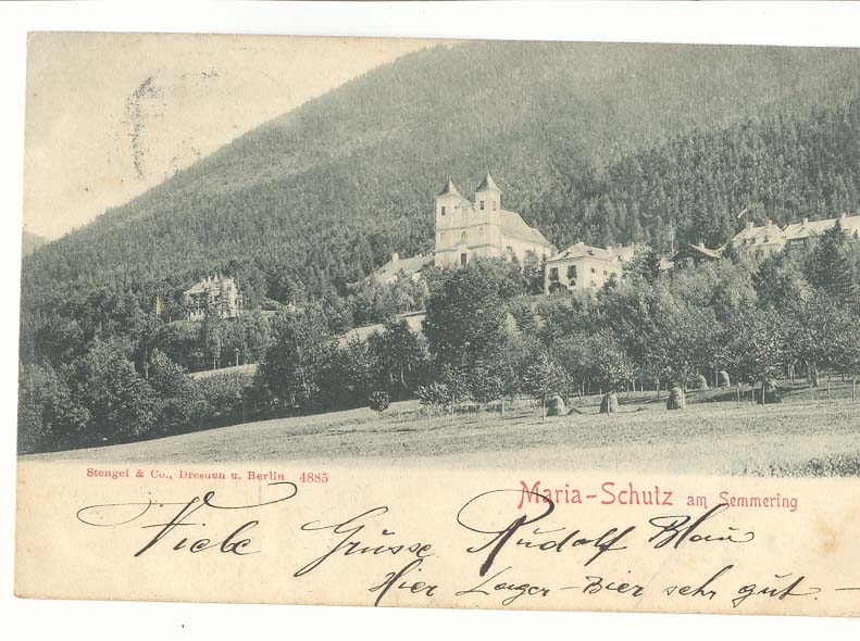 Autriche Maria schutz am Semmering CPA CPA (Austria animee)
