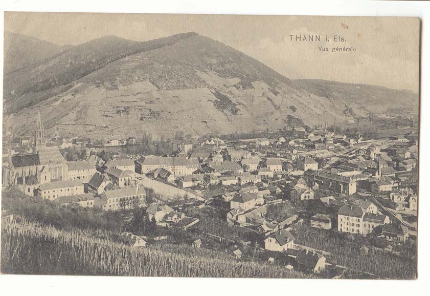 Thann-lès-Thann — Vue générale — éditeur et n° de série non lisibles