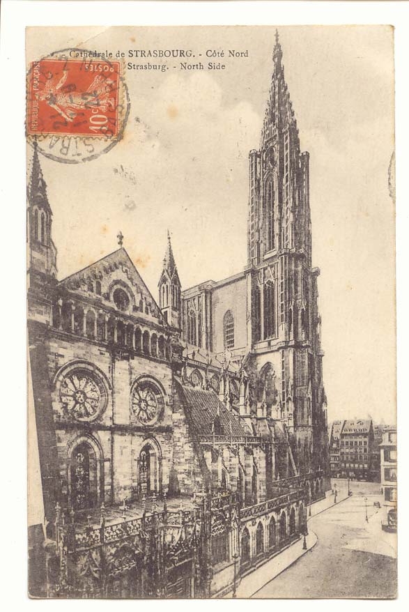 Strasbourg CPA Cote Nord CAthedrale