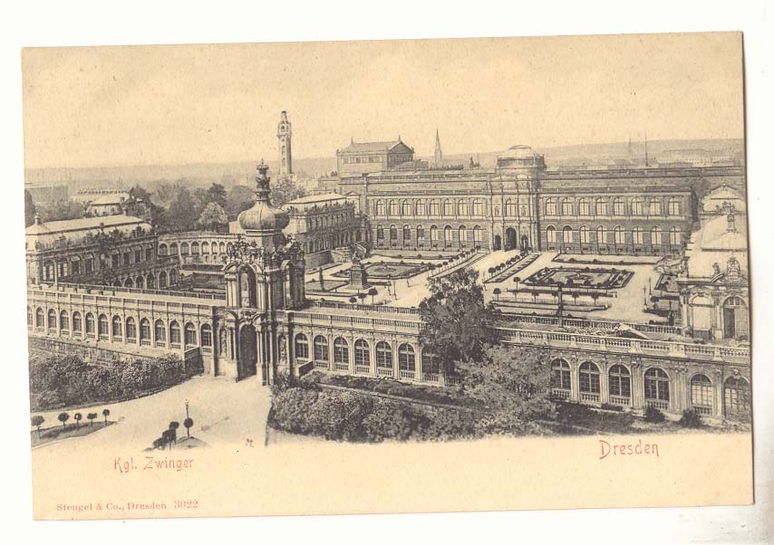 Allemagne CPA Dresden Zwinger