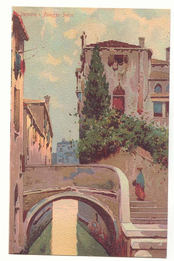 Italie Italia Venezio CPA Palazzo DArle