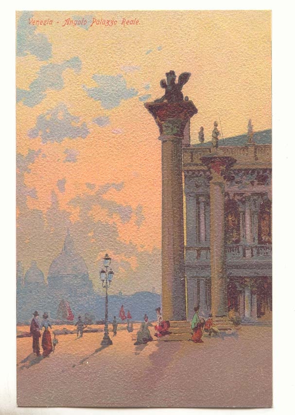 Italie Italia Venezio CPA Angolo Pallazzo Reale