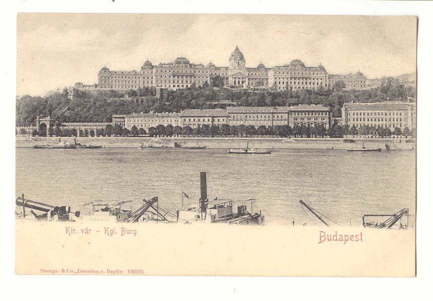 hongrie hungary CPA Budapest Kir Var