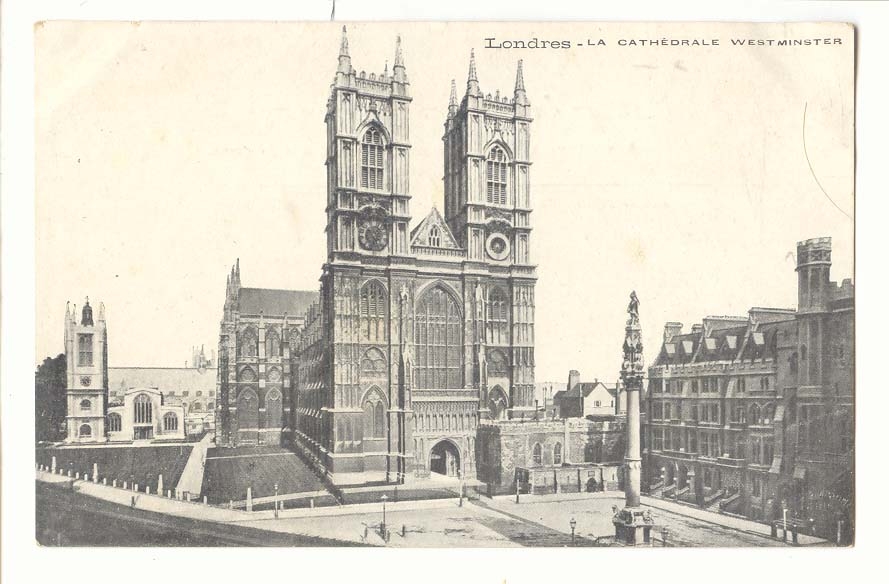 Grande Bretagne CPA Londres La cathedrale Westminster