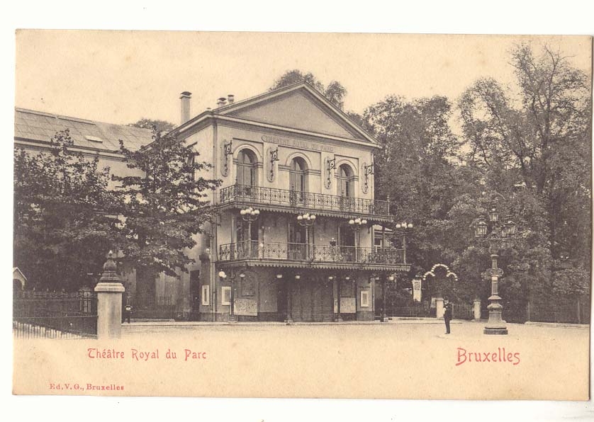 Belgique Bruxelles CPA Theatre Royal du parc
